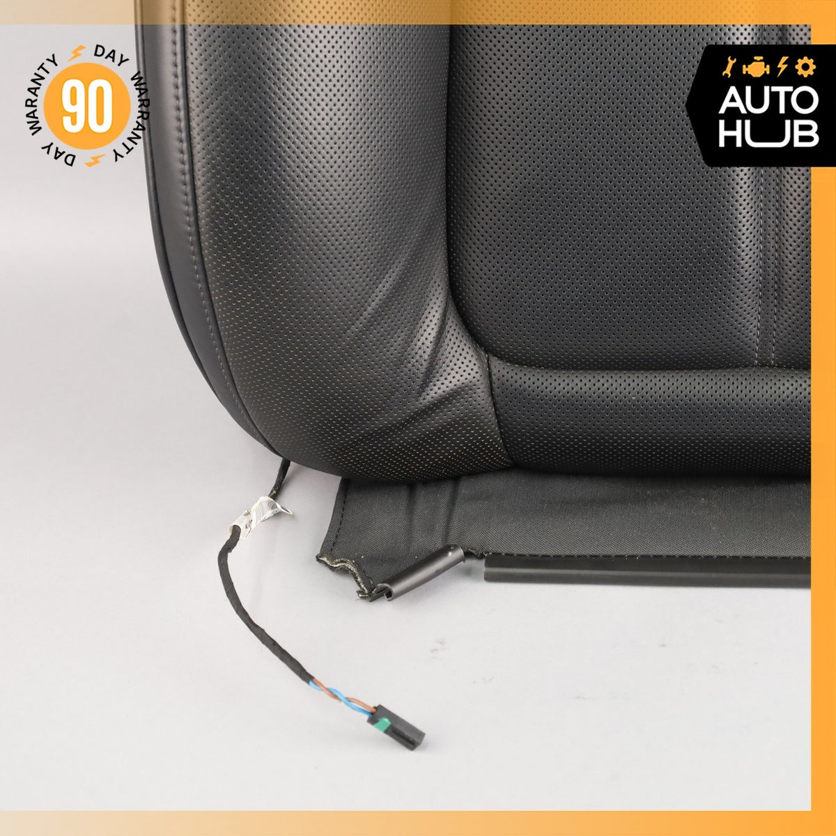 11-18 Porsche Cayenne 958 Front Right Side Seat Upper Cushion Leather OEM - photo 7