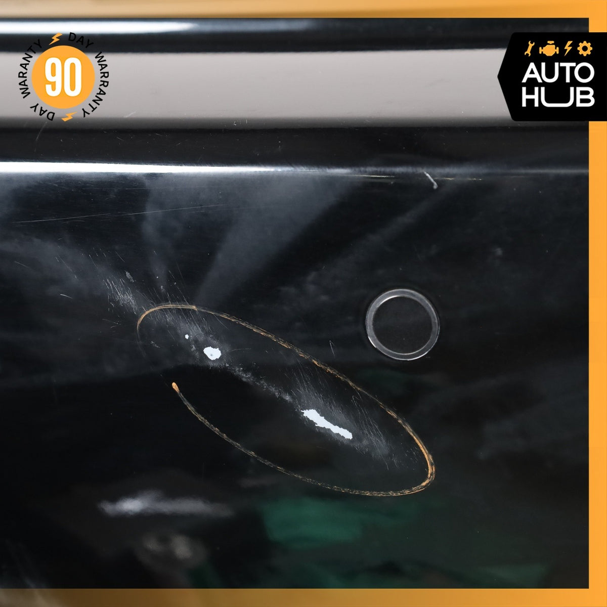 11-14 Porsche Cayenne 958 Rear Bumper Cover Assembly Black OEM - photo 14
