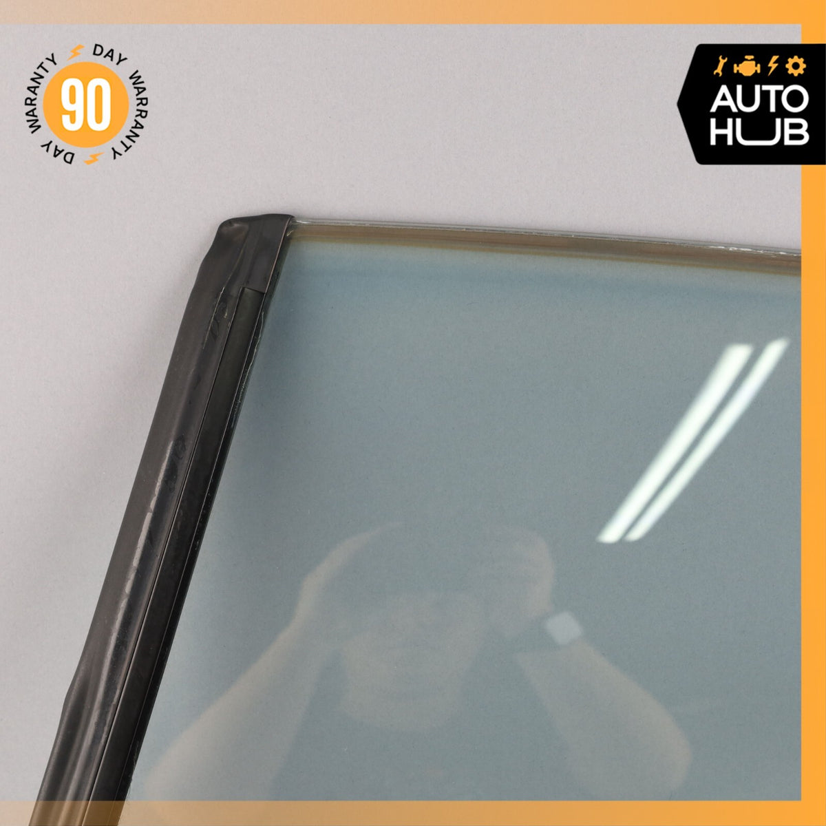 03-10 Bentley Continental GT Coupe Rear Left Side Quarter Window Glass OEM 81k - photo 3