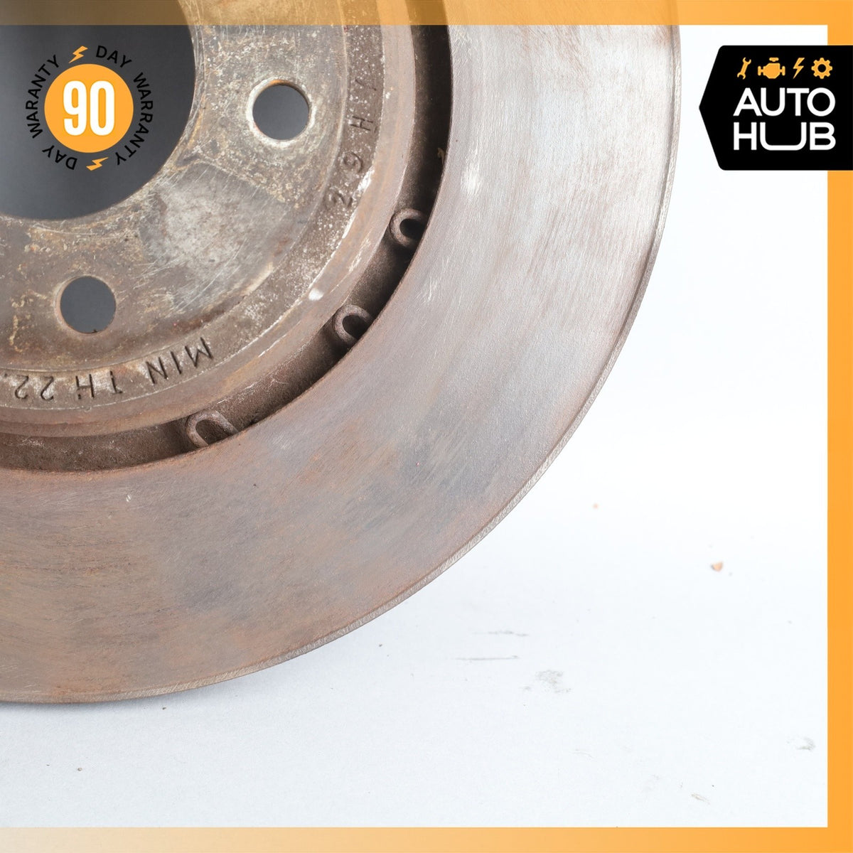 00-10 Bentley Arnage / RR Seraph Rear Brake Rotor Rotors Set PC56961PB OEM 42k - photo 11