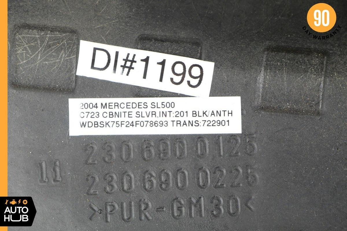 03-06 Mercedes R230 SL500 SL55 Front Left Side Interior Trim Panel A Pillar OEM - photo 12