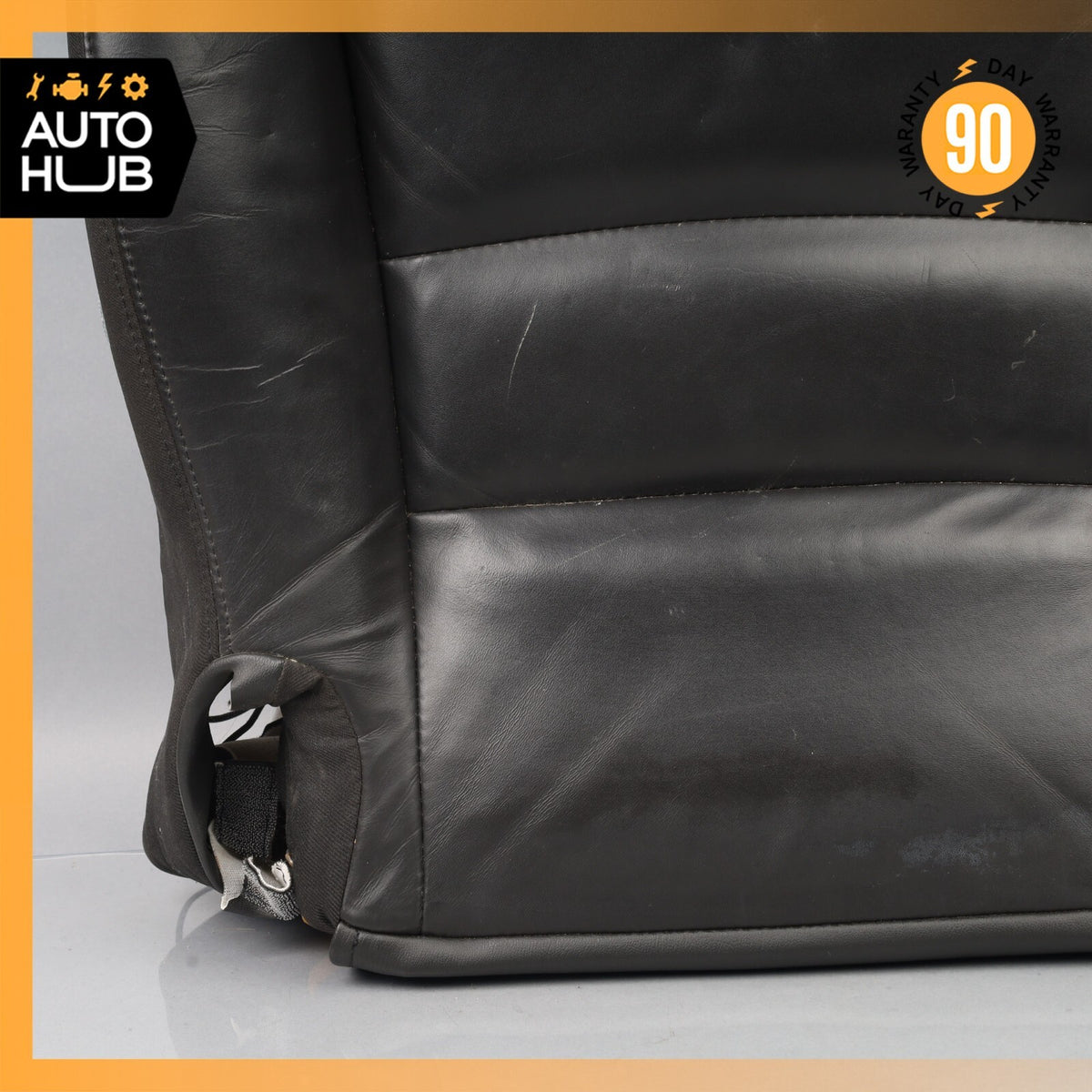 05-10 Chevrolet Corvette C6 Front Right Bottom Lower Seat Cushion Leather OEM - photo 6