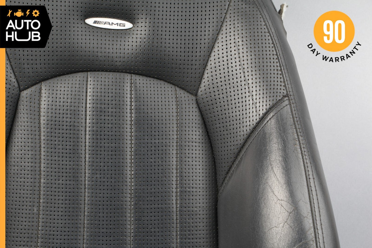 03-06 Mercedes W215 CL55 CL65 AMG Front Left Side Upper Seat Cushion Black OEM - photo 3