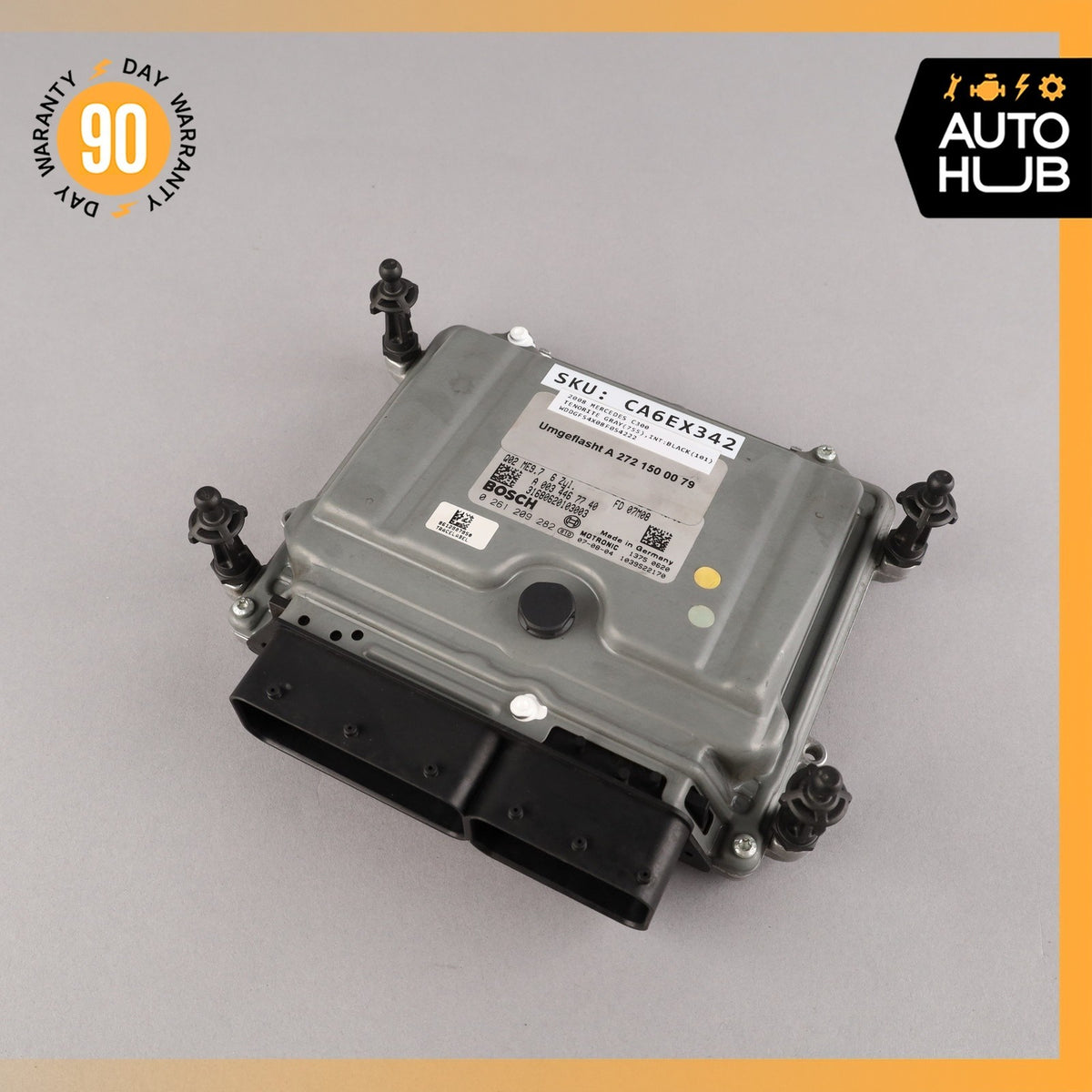Mercedes W204 C300 E350 C350 M272 ECU Engine Control Module Unit FLASHED OEM - photo 2