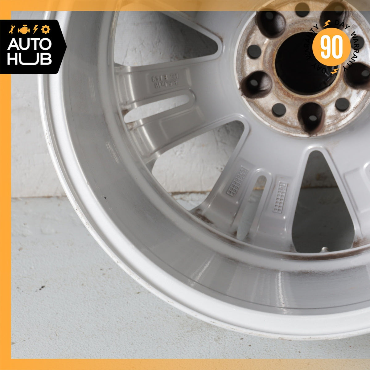 Mercedes W221 S400 S550 CL550 8.5 x 18 18" Wheel Rim Silver 2214017402 OEM - photo 18