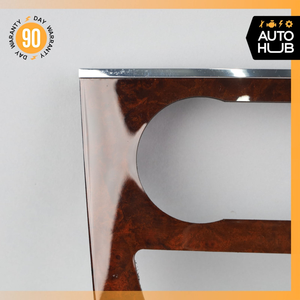 06-12 Mercedes W164 ML63 AMG GL550 Center Console Control Trim Bezel Wood OEM - photo 2