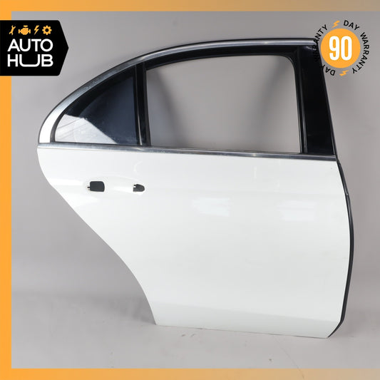 17-23 Mercedes W213 E300 E400 Rear Right Passenger Side Door Shell White OEM - photo 1
