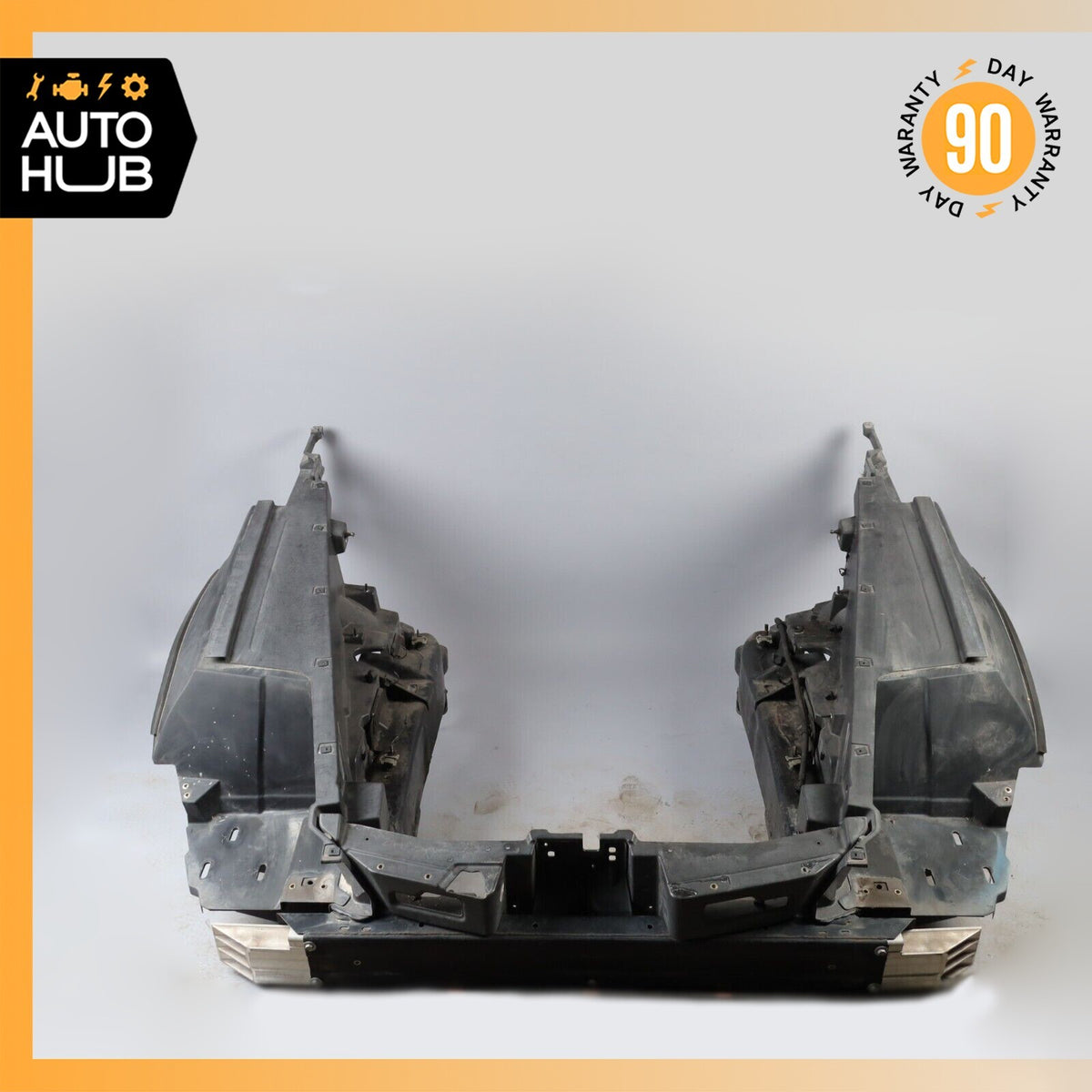 04-09 Cadillac XLR Front Bumper Reinforcement Bar w/Wheel House Liner  OEM 51k - photo 2