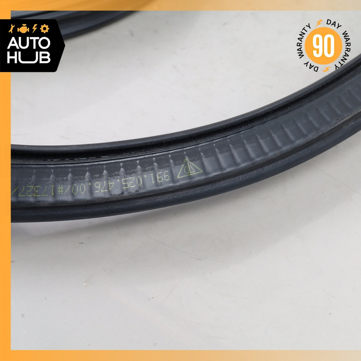 17-19 Porsche 991 911 Carrera 4S Coupe Right Side Door Weatherstrip Seal OEM - photo 15