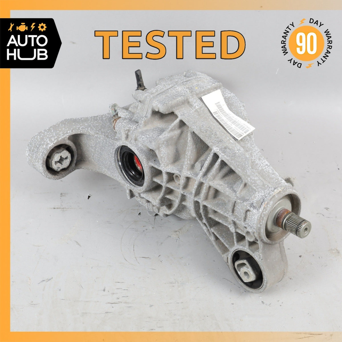 11-18 Porsche Cayenne 958 E-Hybrid Rear Differential Diff Axle Carrier OEM - photo 1