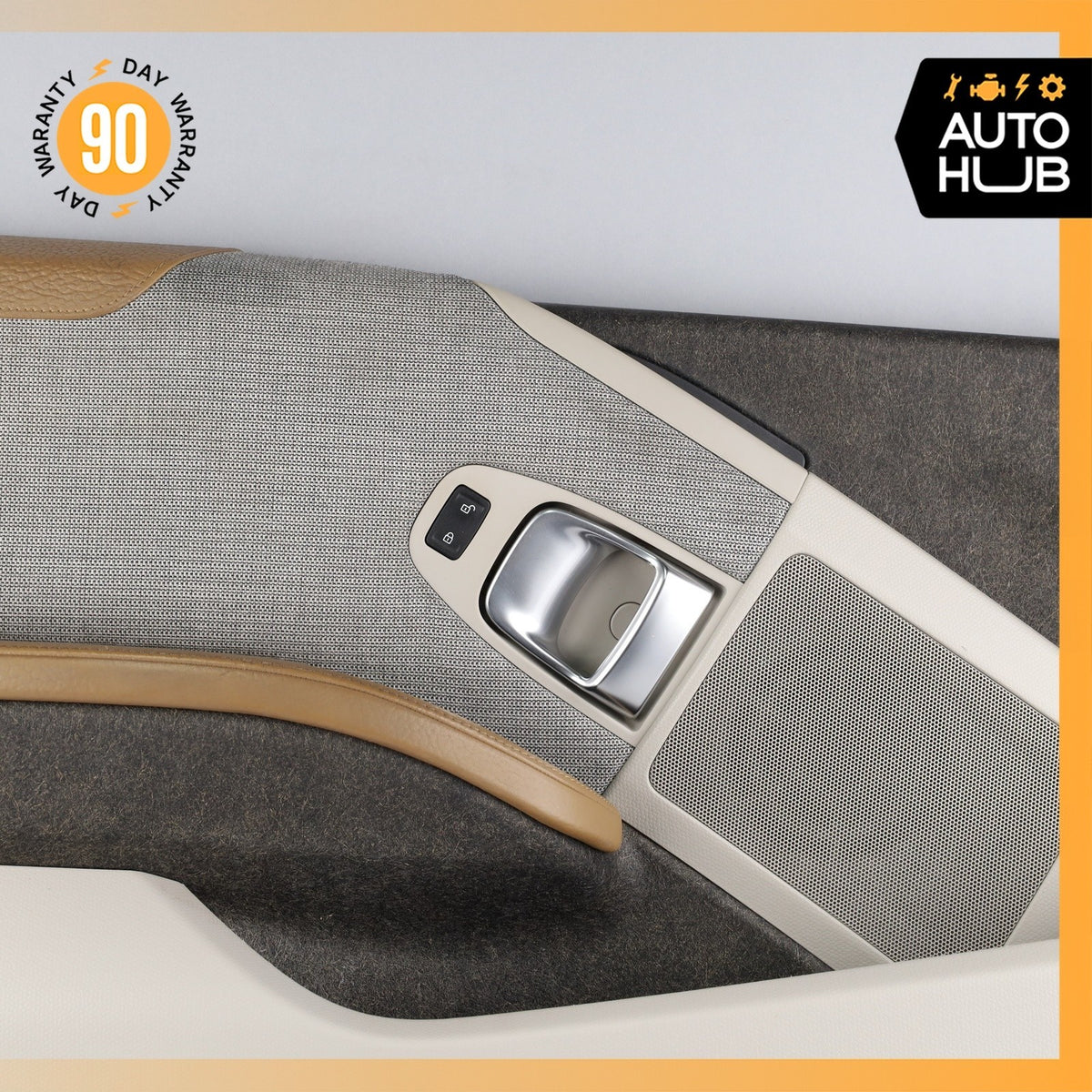 14-17 BMW i3 I01 Front Left Driver Side Interior Door Panel OEM 43k - photo 5
