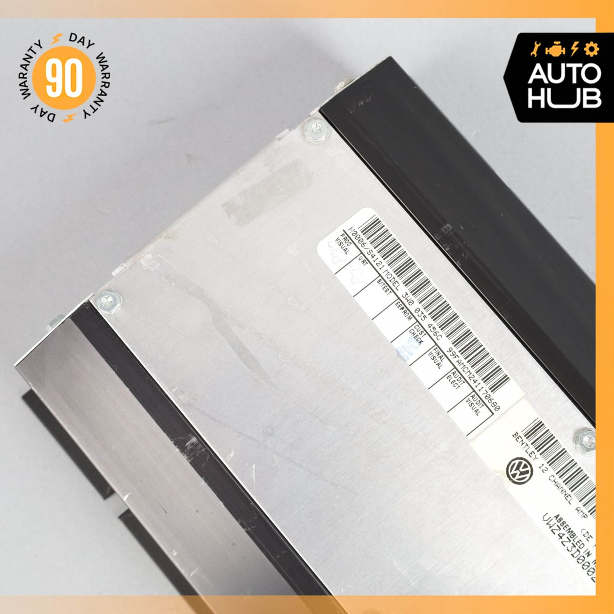 03-08 Bentley Continental GT Premium Audio Sound System Amplifier Amp OEM 96k - photo 4