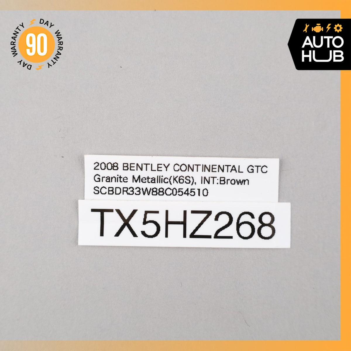 07-12 Bentley Continental GTC Rear Left Side Spindle Knuckle Hub OEM 43k - photo 15