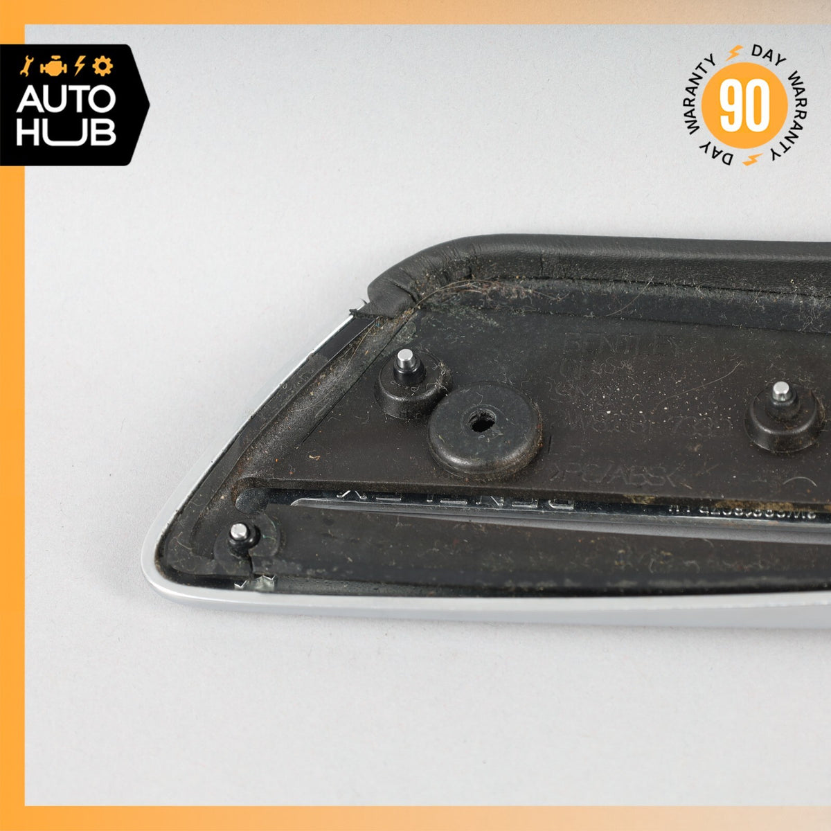 03-10 Bentley Continental GT GTC Left Driver Side Seat Leather Trim Black OEM - photo 13