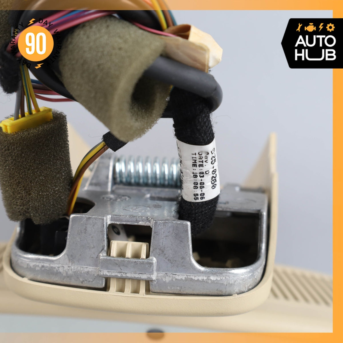 07-12 Mercedes R230 SL550 SL55 Interior Rear View Mirror Beige 2308102317 OEM - photo 5