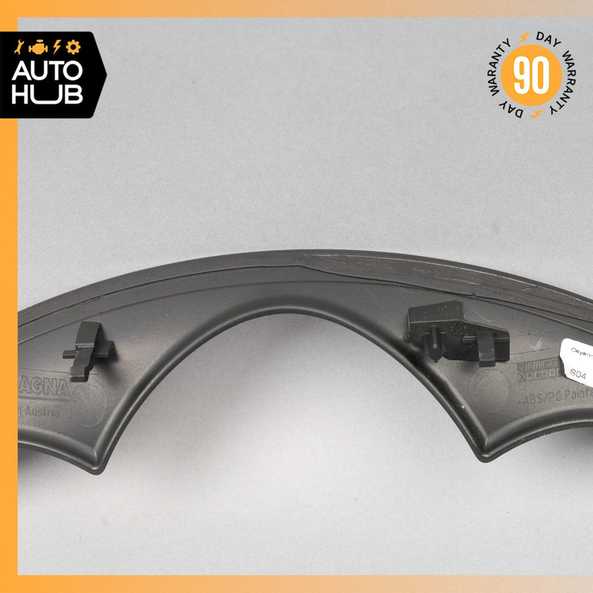 11-18 Porsche Cayenne 958 Dashboard Instrument Cluster Upper Bezel Black OEM - photo 7