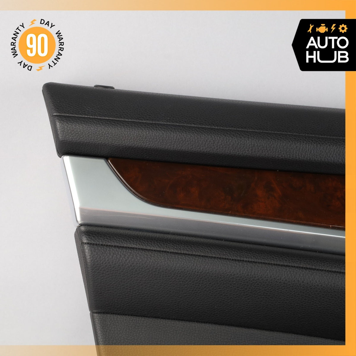 10-16 Porsche Panamera 970 Front Left Interior Door Panel Black OEM - photo 6