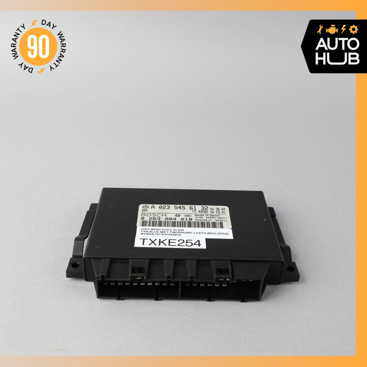 03-06 Mercedes R230 SL500 SL55 AMG Park Parking Assist Control Module OEM - photo 5