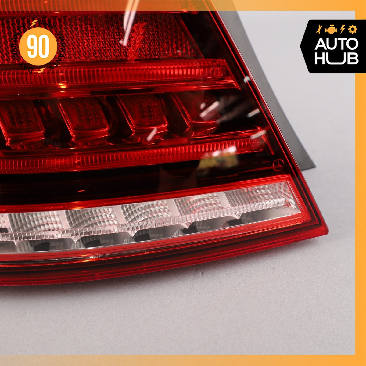 14-16 Mercedes W212 E350 E400 Sedan LED Tail Light Lamp Outer Left Side OEM 84k - photo 12