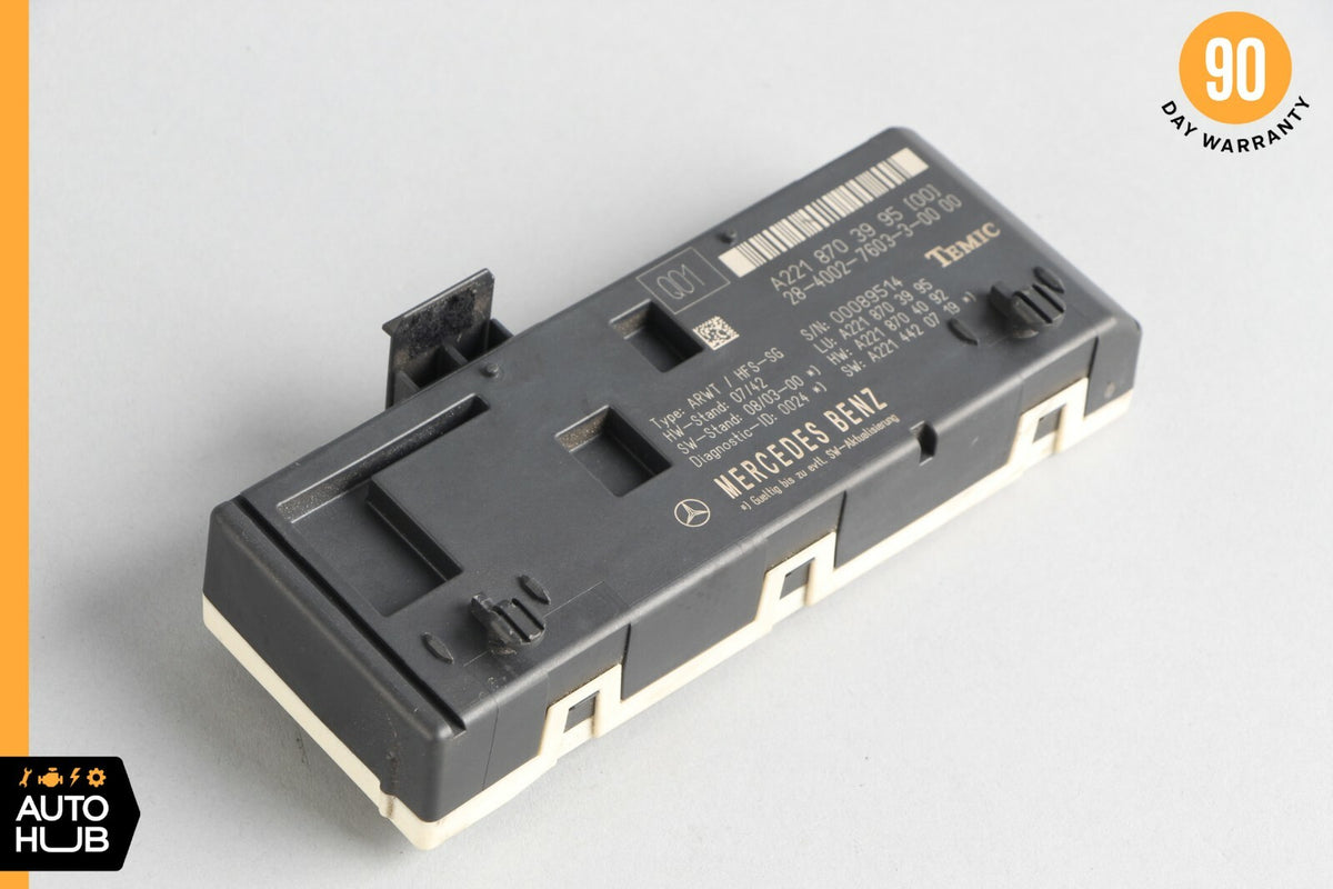 07-14 Mercedes W221 CL63 AMG S550 Trunk Release Remote Open Close Module OEM - photo 1