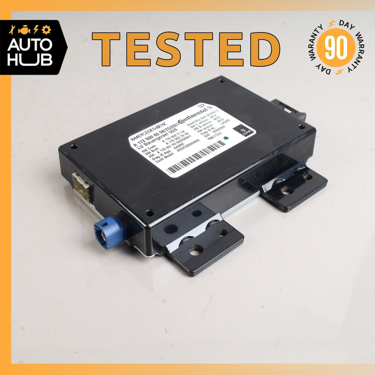 Mercedes X204 GLK250 C250 GL550 Communication Control Module 1729001906 OEM - photo 1
