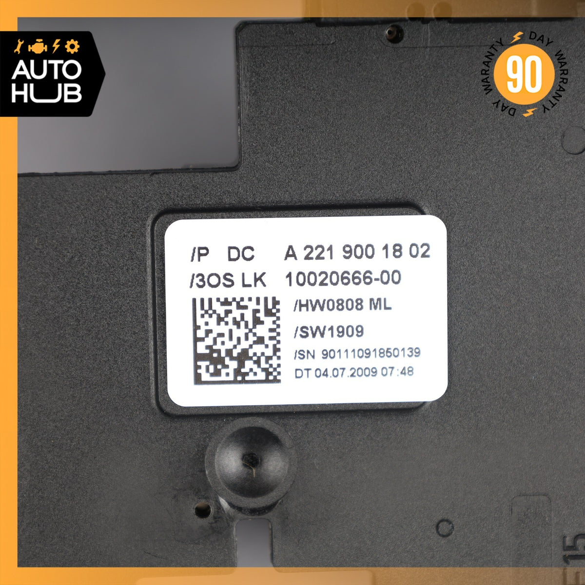 10-14 Mercedes W221 S550 CL550 Steering Wheel Angle Sensor 2219001802 OEM - photo 9