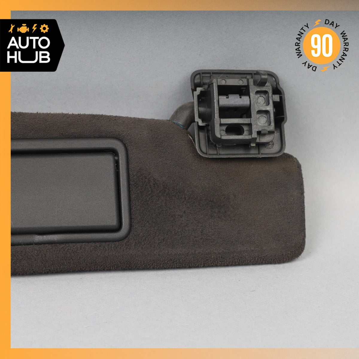 2014 Jaguar X152 F-Type Convertible Right Sun Visor Shade Sunvisor Suede OEM - photo 2
