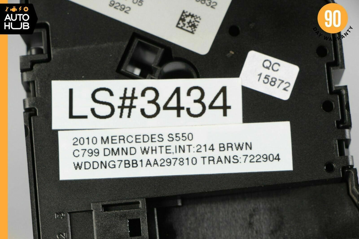 07-14 Mercedes W221 S550 CL550 Front Left Driver Seat Control Memory Switch OEM - photo 12