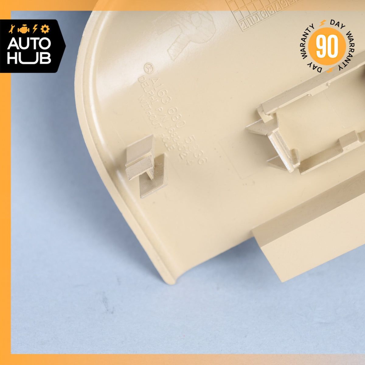 98-05 Mercedes W163 ML320 ML350 ML500 Dashboard Right Side Trim Cover Java OEM - photo 10