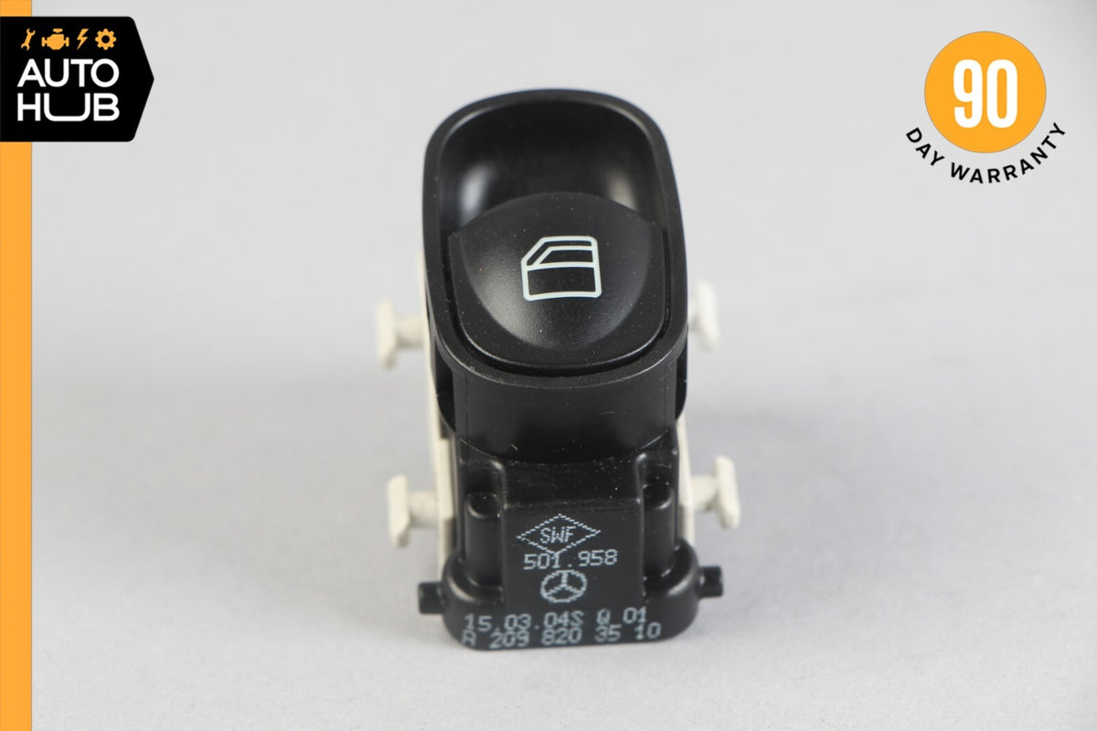 03-09 Mercedes W209 CLK320 CLK500 Window Regulator Switch Rear Left or Right OEM - photo 3