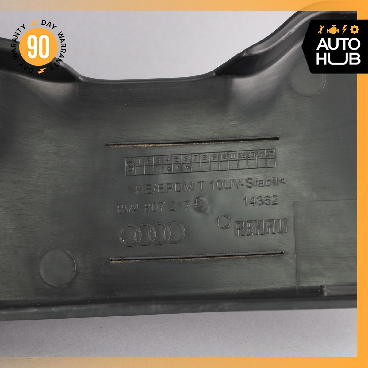16-18 Audi 8V A3 E-Tron Front Bumper Reinforcement Cover OEM - photo 11