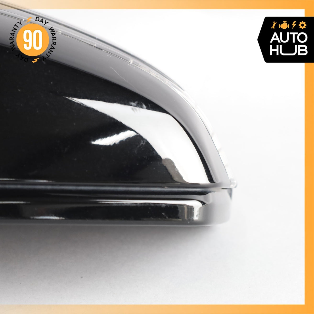 10-17 Mercedes W207 E350 E550 Right Side Rear View Door Mirror White OEM 86k - photo 13
