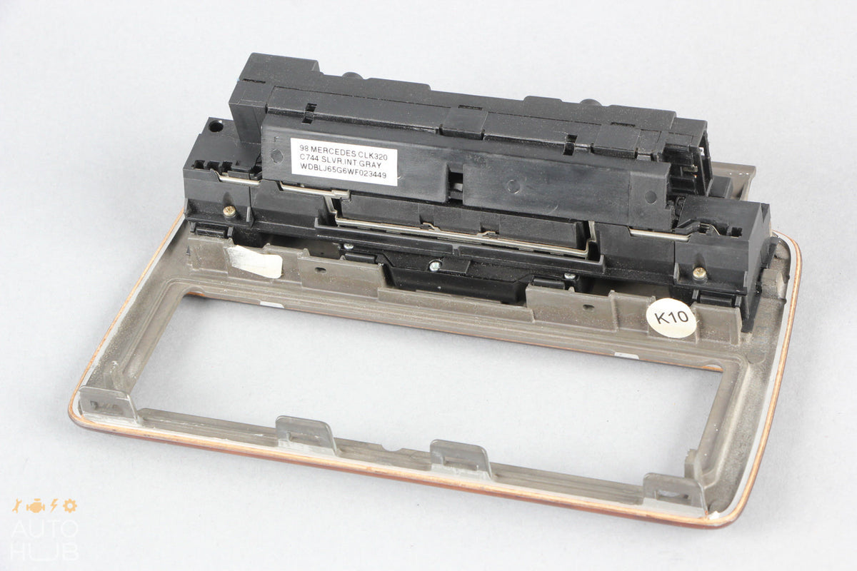 98-02 Mercedes W208 CLK320 CLK430 Center Console Dashboard Control Panel OEM - photo 9
