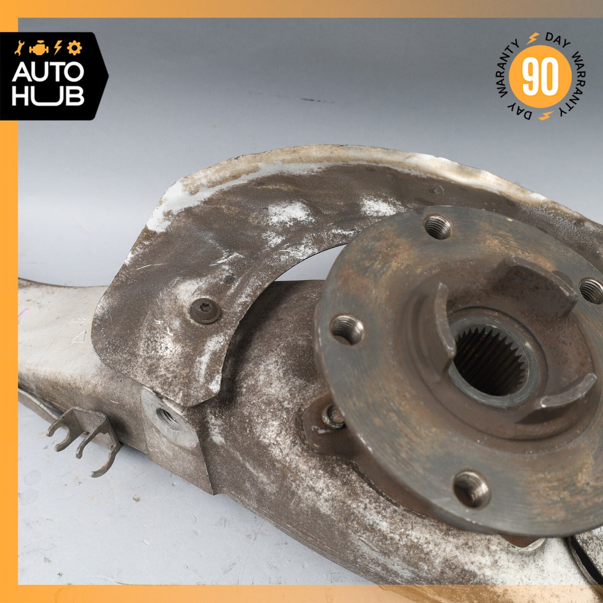 11-18 Porsche Cayenne 958 Front Left Driver Side Knuckle Spindle 7P0407245A OEM - photo 4