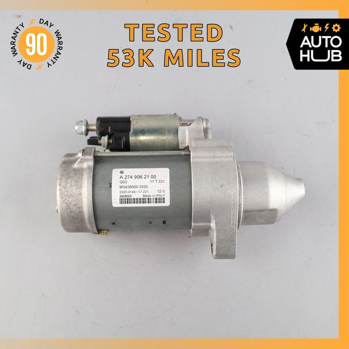Mercedes R172 SLC300 C300 M274 Engine Motor Starter 2749062100 OEM - photo 1