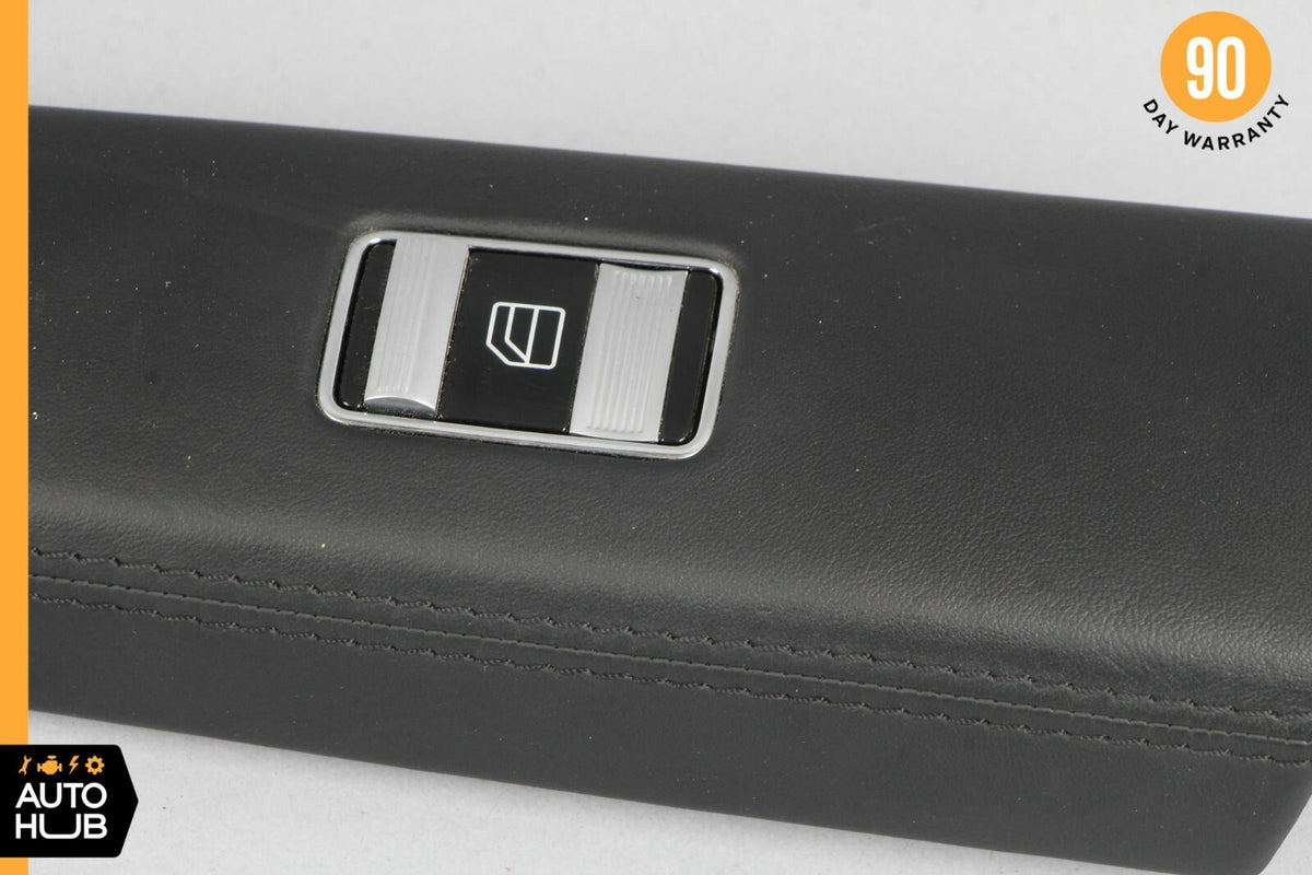 07-10 Mercedes W216 CL550 Front Right Passenger Door Window Switch Trim Black - photo 7