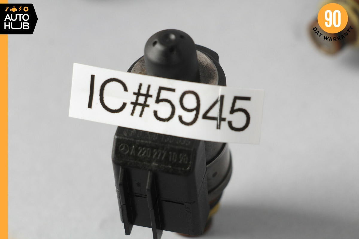 Mercedes R350 CL550 722.9 Transmission Solenoid Valve Blue & Black Caps Set of 8 - photo 12