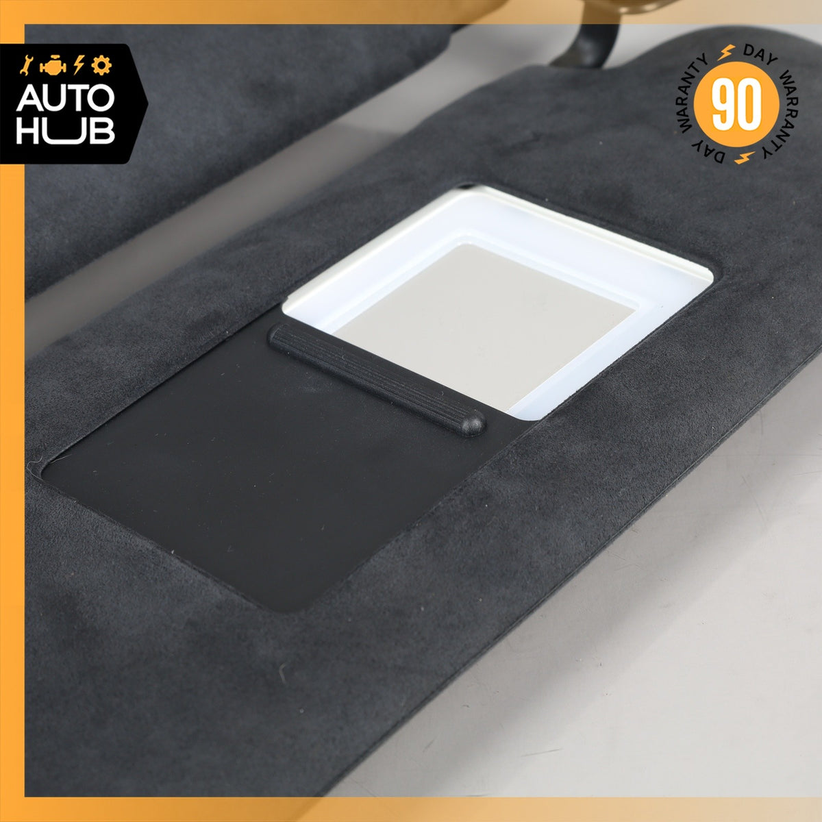 11-14 Porsche Cayenne 958 GTS Sun Visor Sunvisor Right Side Suede OEM - photo 5