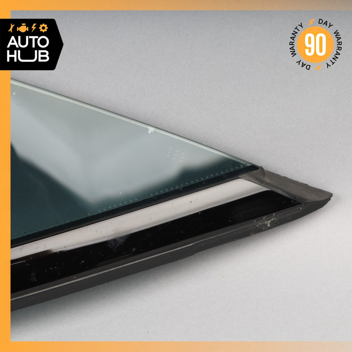 10-19 Aston Martin Rapide Front Left Driver Side Door Corner Window Glass OEM - photo 7