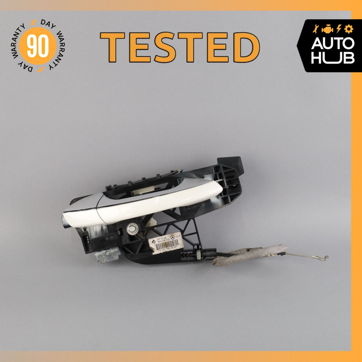 07-13 Mercedes W221 S550 S600 Rear Right Exterior Door Handle Keyless Go OEM - photo 1