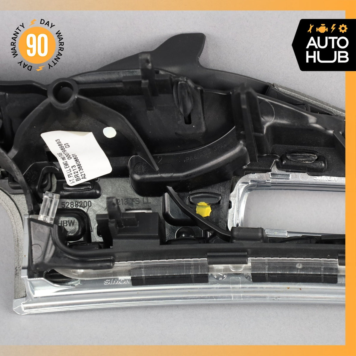 Mercedes W213 E43 AMG Left Driver Side Dashboard Dash Trim 2136806601 OEM - photo 9