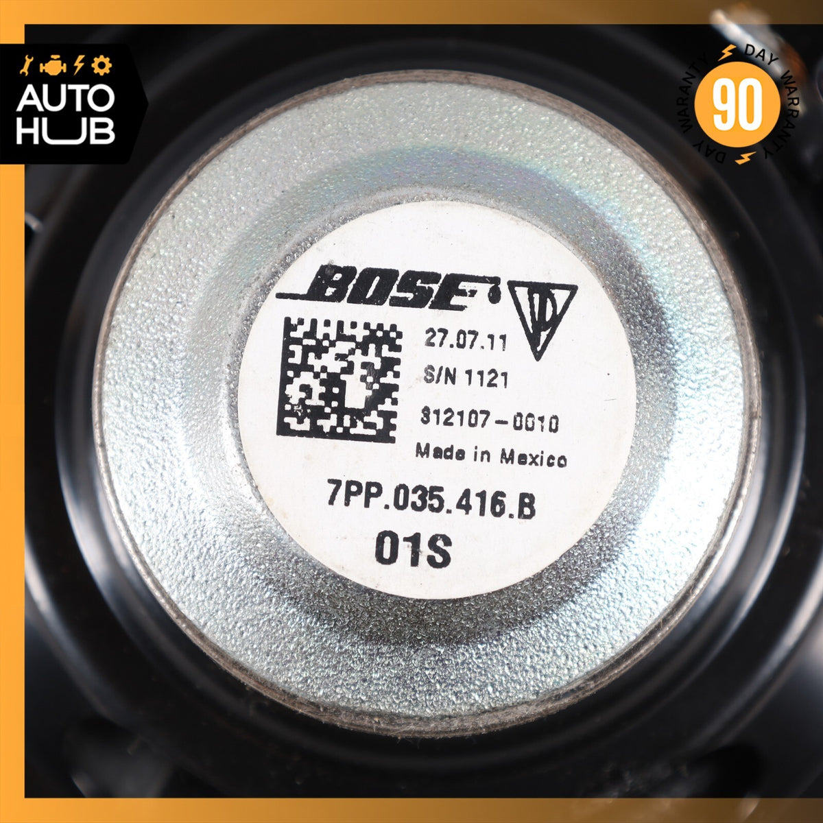 11-18 Porsche Cayenne 958 Hybrid S Rear Left or Right D Pillar Speaker OEM - photo 7