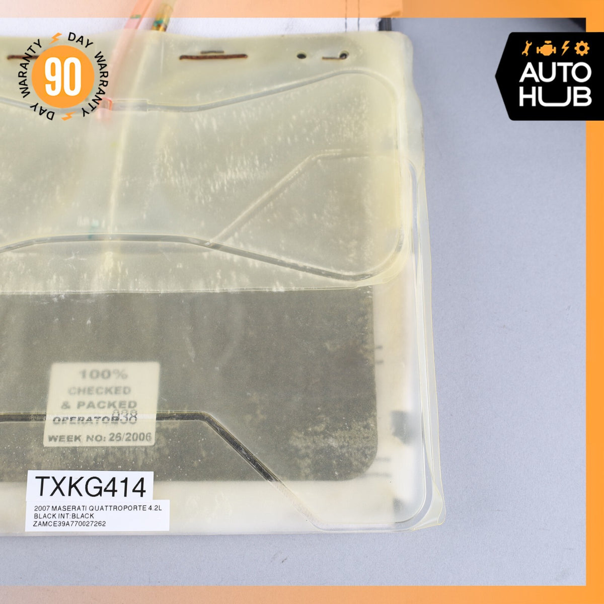 Maserati Quattroporte Front Right or Left Side Top Upper Seat Bladder Bolster - photo 5