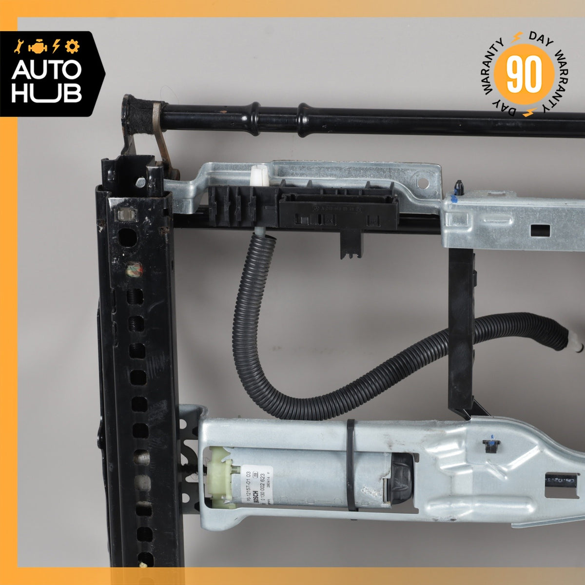 10-17 Mercedes W207 E350 C250 Front Left Seat Rail Track Frame w/ Motors OEM - photo 14