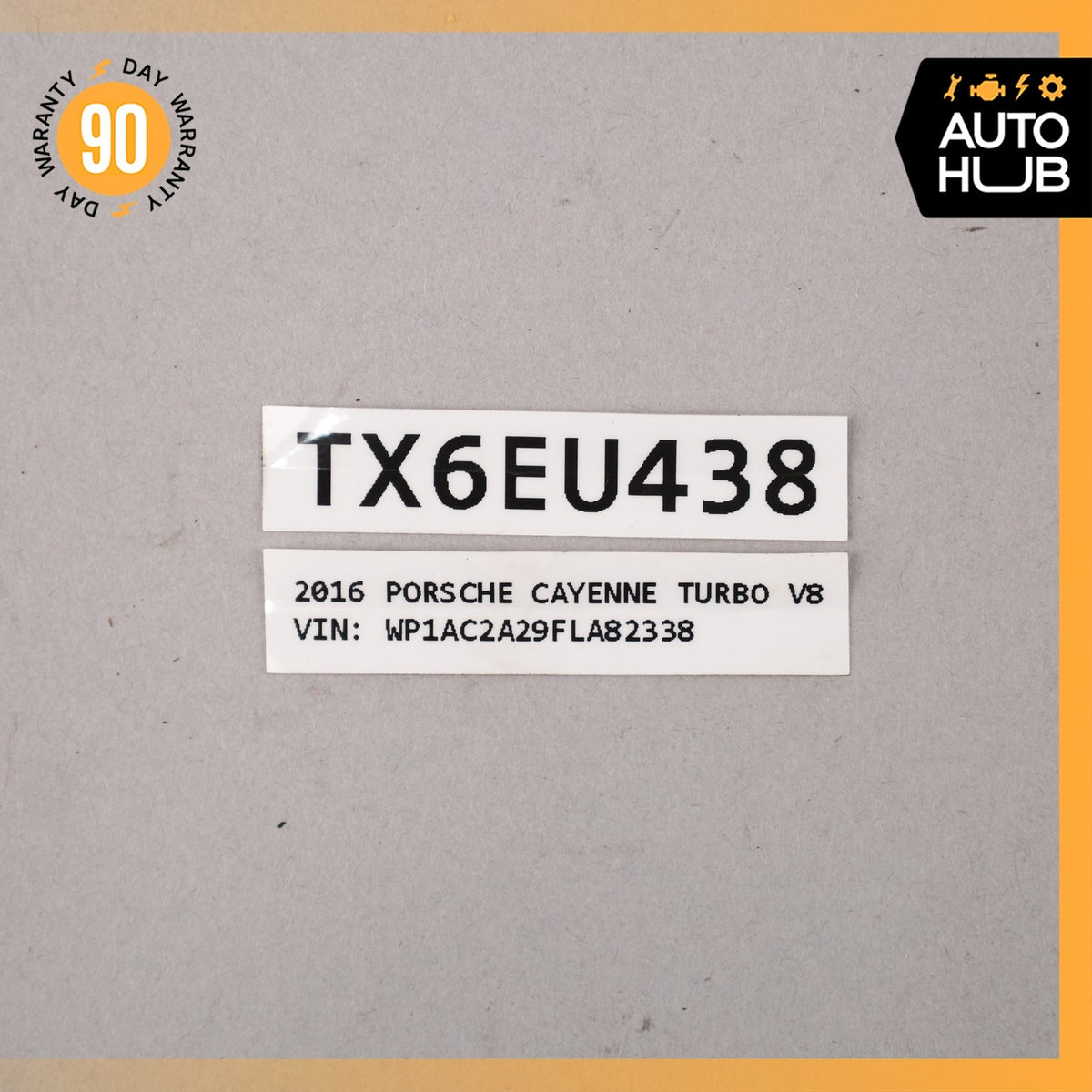11-18 Porsche Cayenne 958 Turbo 4.8L Oxygen O2 Sensor Lambda Set of 4 OEM - photo 23