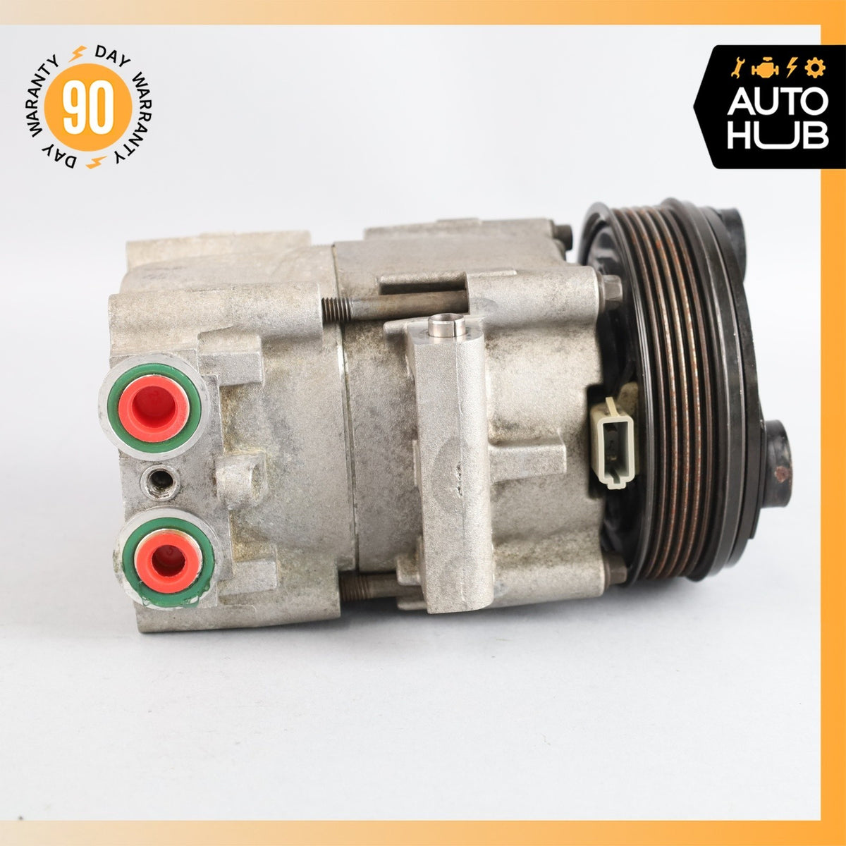 00-04 Aston Martin DB7 Vantage A/C Air Conditioning Compressor 1S4H19D786AA OEM - photo 8