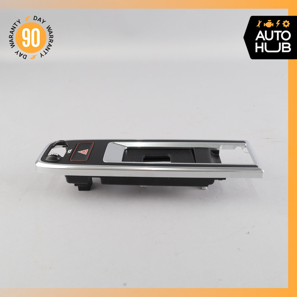19-23 Porsche Cayenne 9Y0 Front Center Console Shift Plate Hazard Switch OEM - photo 4