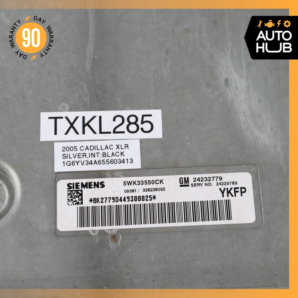 04-05 Cadillac XLR TCU Transmission Control Module 24232779 OEM - photo 7