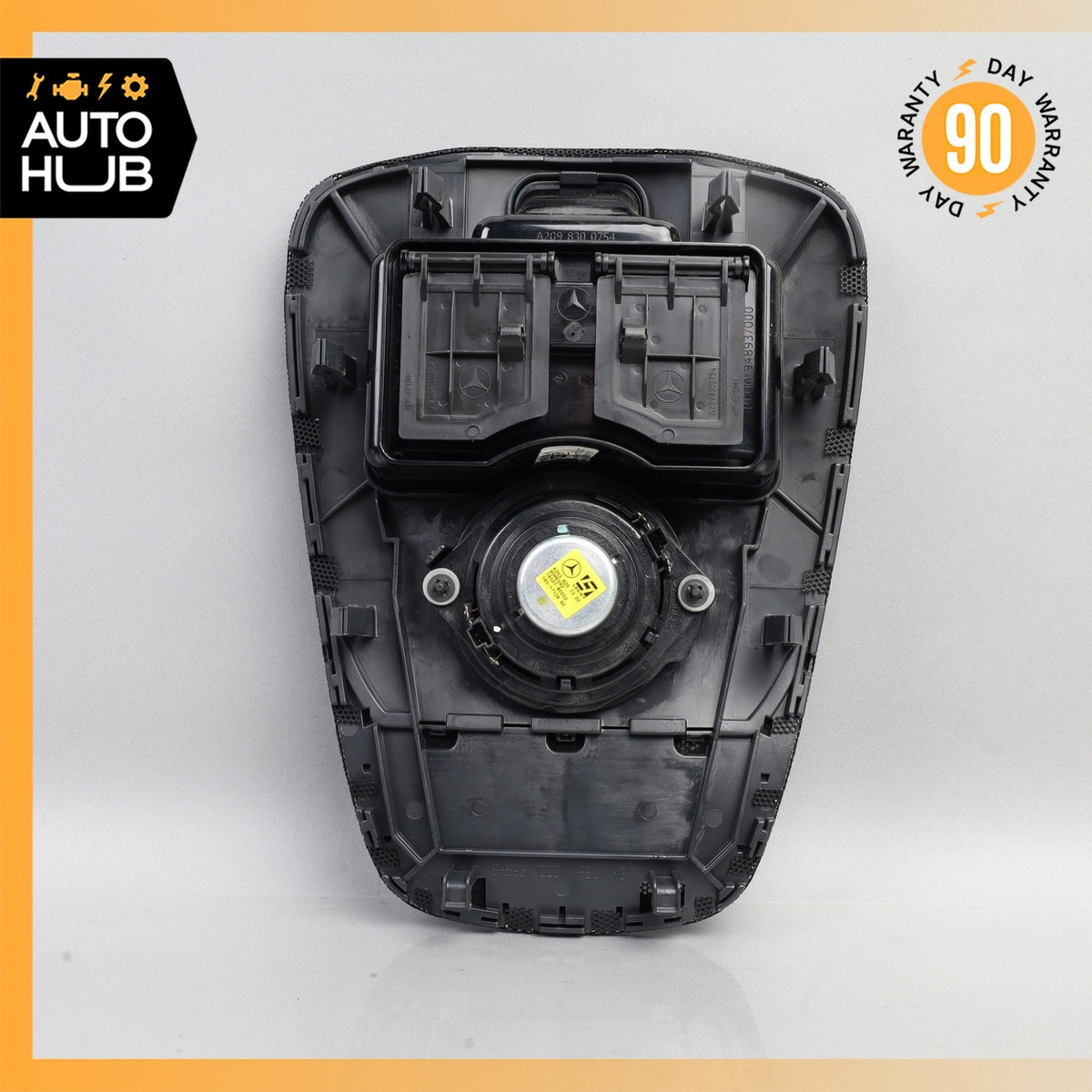 03-09 Mercedes W209 CLK350 CLK55 Dash Dashboard Speaker Cover Grille Grill OEM - photo 7