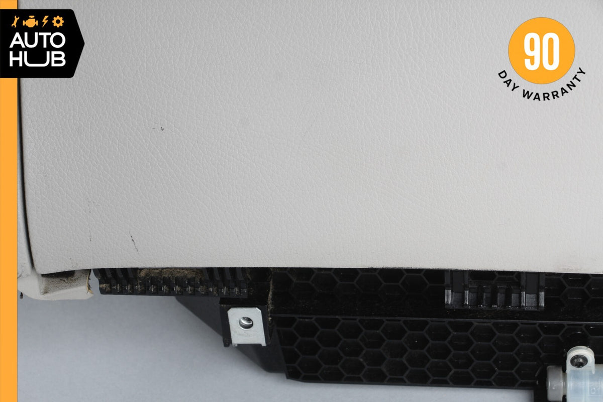 07-09 Mercedes W211 E350 E550 Dashboard Glove Box Storage Compartment Gray OEM - photo 7